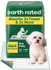 Earth Rated emballage avant montrant le paquet et la quantité, pratique pour achat