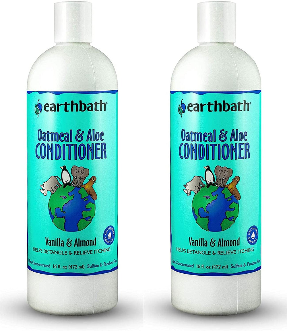 earthbath avant emballage 473 ml montrant flacon et bénéfice hydratation