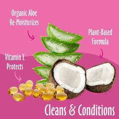 earthbath texture du shampooing sur la paume, mousse douce et hydratation