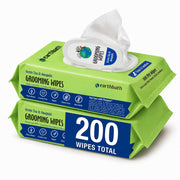 earthbath emballage avant montrant format pack et bénéfice nettoyage rapide