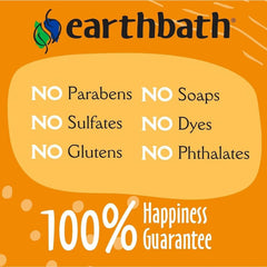earthbath lingette utilisée sur chien pour une haleine plus fraîche