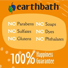 earthbath lingette en action sur oreille de chien pour soin rapide