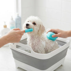 EazziSwitch baignoire pliable face avant montrant espace adapté et gain de place