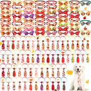 Eccliy packaging avant montrant les 120 nœuds papillon pour animaux, idéal pour fêtes