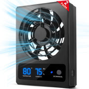Eckpo ventilateur face avant montrant le panneau et bénéfice ventilation fiable