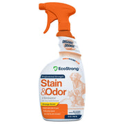 Eco Strong bouteille face montrant l'étiquette et l'utilisation facile