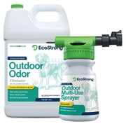 Eco Strong gallon devant montrant emballage et capacité pratique