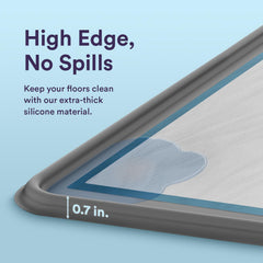 eenk vue de la coupe montrant silicone épaisse durable