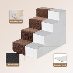 Escalier EHEYCIGA plié en lit, solution gain de place et couchage