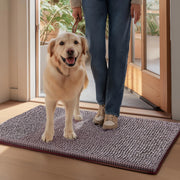 EHEYCIGA tapis face avant montrant absorption efficace