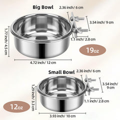 EMUTOL gros bol en acier inoxydable, surface durable et facile à nettoyer