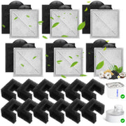 Enhon vue avant du pack de 24 filtres montrant valeur et compatibilité