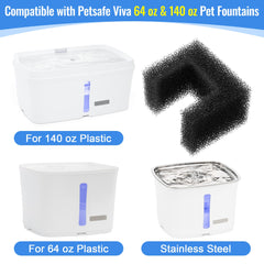 Enhon gros plan texture mousse PU haute densité pour filtration