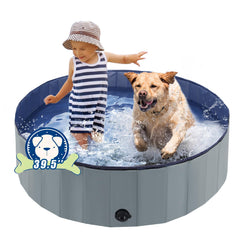 Eooqi vue frontale de la piscine ouverte montre installation rapide