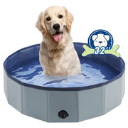 Eooqi vue avant piscine pliable montrant design pratique et entrée facile