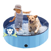 Eooqi piscine pliable face avant montrant stabilité et montage rapide