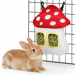 Eorbow porte-foin champignon face avant, design attractif pour cage