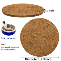 Eorbow gros plan fibre de coco durable offrant isolation naturelle