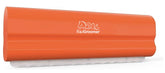 EquiGroomer brosse 5 pouces face packaging orange montrant le produit et la marque