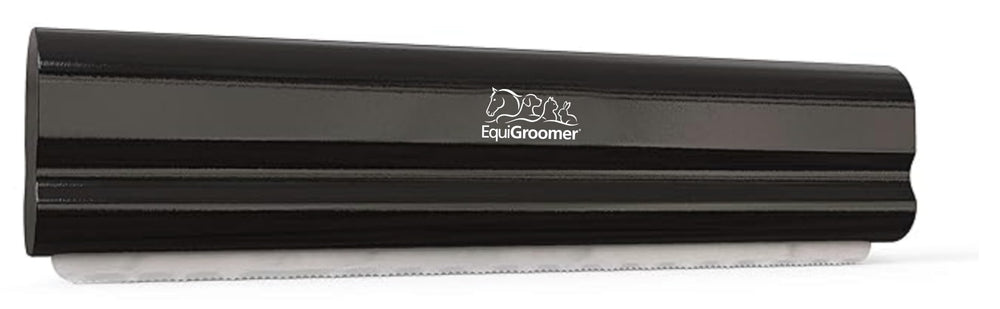 EquiGroomer brosse 8 pouces vue frontale bénéfice efficacité de débourrage