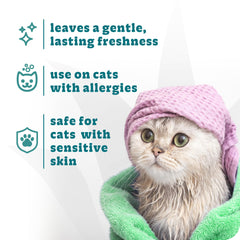 Espree chat en bain illustrant l'application sécurisée