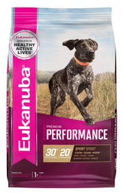 Eukanuba emballage 28 lb montre composition et format pratique