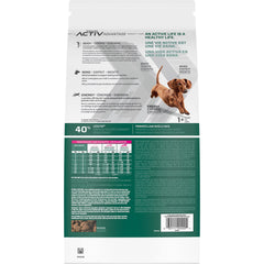 Eukanuba gros plan croquette montrant texture et appétence, digestion optimisée