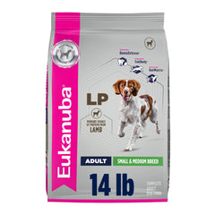 Eukanuba sachet face montrant l'emballage et la taille pratique