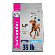 Eukanuba sachet face montrant l'emballage et les bénéfices nutritionnels