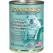 Evanger's conserve face avant montrant l'étiquette et la qualité protéique