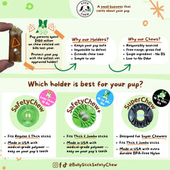 everchew bully stick 6" pré-percé 100% bœuf faible odeur sûr
