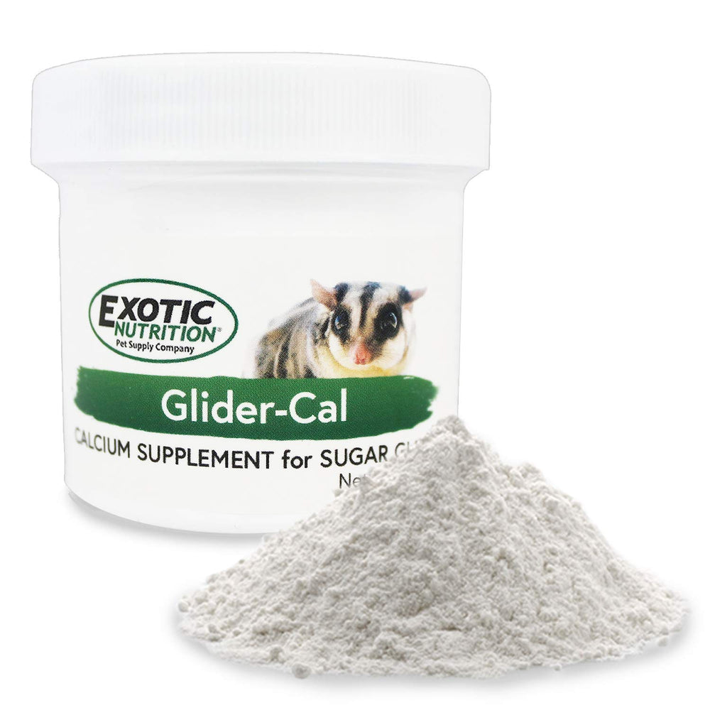Exotic Nutrition pot Glider-Cal face avant montrant l'étiquette, facilite l'identification produit