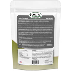 Exotic Nutrition contenu du mélange varié apportant nutrition complète
