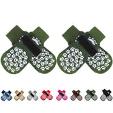 EXPAWLORER chaussette devant ArmyGreen protège et stabilise la patte