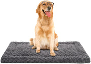 Exsnugy vue de face du tapis montrant le design rectangulaire et le confort