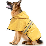 Ezierfy manteau pluie face avant montrant coupe et visibilité
