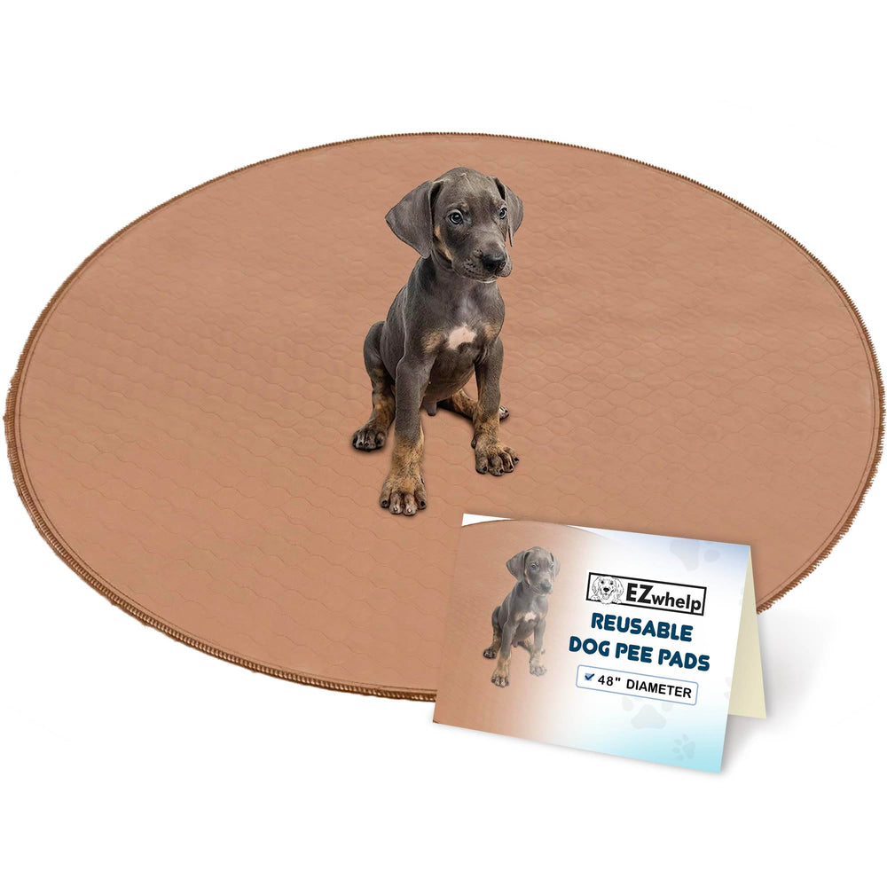 EZwhelp tapis rond face avant montrant protection et confort