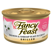Purina Fancy Feast boîte devant montrant design appétissant et attrait