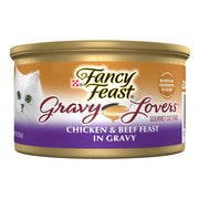 Fancy Feast face de la boîte pack de 24 pour stockage pratique