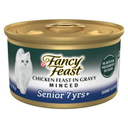 Fancy Feast boîte face avec poulet en gravy pour appétence