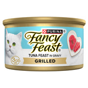 Fancy Feast boîte face montrant l’emballage et l’attrait gourmet