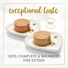 Fancy Feast bol garni de pâtée ocean whitefish illustrant fraîcheur marine