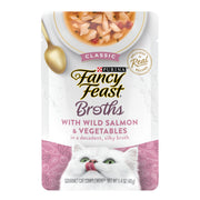 Fancy Feast emballage avant montrant le produit et bénéfice appétence