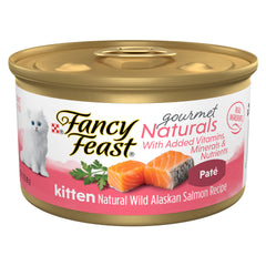 Fancy Feast visage de la boîte pour identification et présentation appétissante