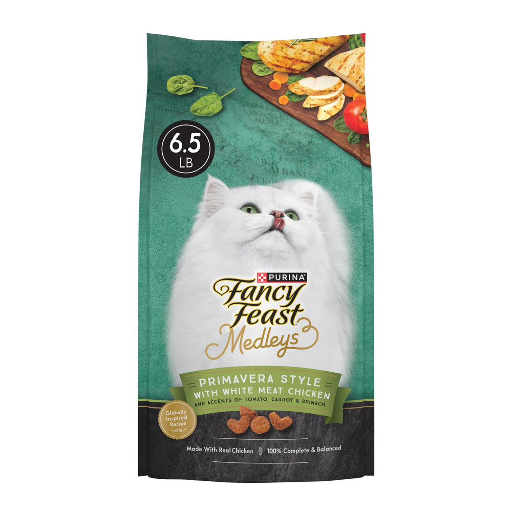 Fancy Feast paquet face avant montrant la recette et l’appétence