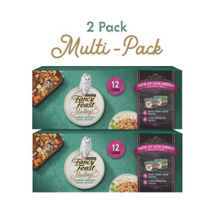 Fancy Feast gros plan sur la texture de dinde montrant tendreté et appétence