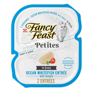 Fancy Feast packaging avant montrant lot pratique et gain de temps