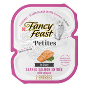 Fancy Feast barquette avant-plan montrant le design et l'étiquette attrayante