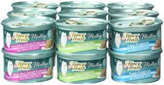Fancy Feast Purina Medleys gros plan sur la texture en sauce pour meilleure appétence