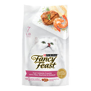Fancy Feast Purina sachet avant montrant l'emballage gourmet pratique